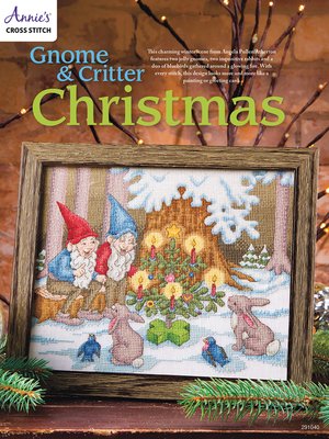 cover image of Gnome &amp; Critter Christmas Cross Stitch Pattern